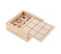 BCOATH Portable Wooden Toe Board Game for Family and Early Education Puzzle Enhancing Cognitive and Strategic Skills Compact Travel-friendly Fun for All Ages