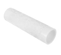 BCOATH Pottery Tools Roller Clay Texture Roller Acrylic Plant Leaf Patterned White Embossed Finish Lightweight for Clay Crafts DIY Pottery Crafts Beginner and Experienced Artisan