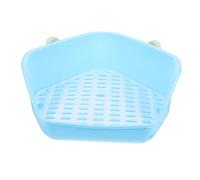 BCOATH Potty Training Corner Bunny Litter Box Toilet Litter Tray for Animals Easy to Tray for Indoor Cages and Living Spaces