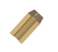 BCOATH Professional Eyebrow Pencils Sharpener Four Sides Pencils Sharpener 1.57x0.79x0.79in Convenient to Wood without Chipping Sharpen The Nib to Your Favorite Style Plastic Tool