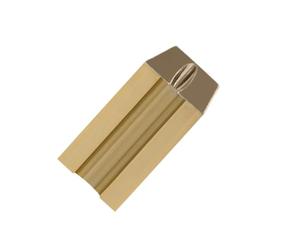 BCOATH Professional Eyebrow Pencils Sharpener Four Sides Pencils Sharpener 1.57x0.79x0.79in Convenient to Wood without Chipping Sharpen The Nib to Your Favorite Style Plastic Tool