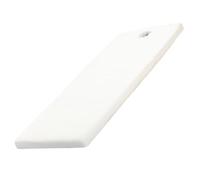 BCOATH Professional Fitted Bed Cover with Hole for Massage Table and Cosmetic Bed, Wrinkle Free Elastic Polyester Sheet with Rounded Corners, Material, White Colour