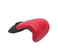 BCOATH PU Boxing Gloves for Adults Breathable Training Sparring Mitts with Loop Adjustable Fit Punch Pads for Taekwondo Kickboxing Martial Arts Fighting Red