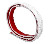 BCOATH PVC Self Adhesive Flexible Wall Molding Trim for Wall and Ceiling Decorations Stylish Modern White Peel and Stick Corner Caulk Strip to Beautify Corner Lines