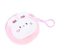 BCOATH Rabbit Wallet Cartoon Purse Plush Soft Cute Bunny Shaped Coin Pouch for Students Daily Use Mini Portable Organizing Small Items