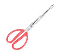BCOATH Reaching Grabber Tool Snake Hook Reptile Feeding Tongs Stainless Steel Tongs for Pet Accessory Easy to Use Comfort Grip