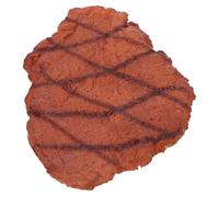 BCOATH Realistic Grilled Fillet Steak Meat Model Artificial Pork Ornament for Photography Filming and Educational Play