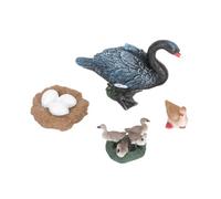 BCOATH Realistic Swan Growth Cycle for Educational Ocean Animal Figurines Safe Plastic Miniature Goose and Swan Models Stimulates Imagination and Nature Learning