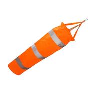 BCOATH Reflective Windsock Outdoor Windsock Garden Lawn Orange Waterproof Oxford Cloth Creative Fashion Eye-catching Wind Direction Indication