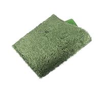 BCOATH Reptile Carpet Crawl Mat Artificial Grass Washable Reusable Terrarium Bedding Liner for Snakes Lizards Tortoises Frogs Moisture-Proof 40x25cm