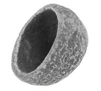 BCOATH Reptile Food and Water Bowl Resin Feeding Dish for Lizards Geckos Tortoises and Animals Easy to Clean and Practical Design Escape-resistant Shape