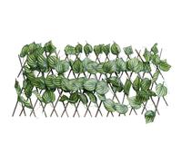 BCOATH Retractable Decorative Garden Fence with Weather Resistant Plastic Material and Low Maintenance Design, for Balcony Plant Screening and Yard Adornment in Outdoor Garden