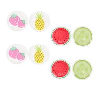 BCOATH Reusable Cold Eye Masks 8Pcs PVC Gel Eye Pads for Hot Cold Compress Pain Relief and Cooling Therapy Suitable for Strain Headaches and Fatigue