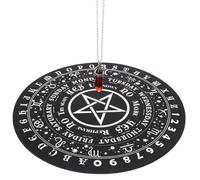 BCOATH Rubber Divination Board with Artistic Feeling and Light Weight, Desktop Pendulum Board Decoration for Home Or Office Use, Sturdy and Not Easy to Break