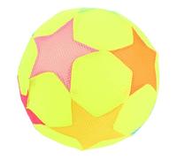 BCOATH Silent Indoor Soccer Ball for Soft Fabric Quiet Mini Football with Star Pattern High Bounce Sensory Play for Classroom Sports and Exercise