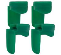 BCOATH Silicone Clarinet Thumb Rest Cushions Clarinet Support Accessory 4pcs Green to Sore Thumbs for Friends Learning