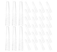 BCOATH Silicone Tweezers Tip Protector Tweezer Protective Caps - Reusable Universal Fit 100Pcs 1.22 X 0.24 X 0.24 in Professional Beauty Salon Lash Technician Use