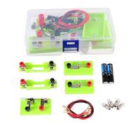 BCOATH Simple Circuit Experiment with Battery Physics Teaching Tool Educational Science Equipment for Home and Classroom Stem Lab Use