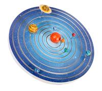 BCOATH Solar System Model Kit 8 Planets for Kids Educational Diy Puzzle Painting Toy Space Planets Coloring Set for Children Student Art and Learning Play