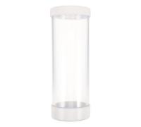 BCOATH Spill Shockproof Plastic Jar with Sealed Lid Transparent Liquid Separating Bottle for First-gen Oxygen Facial Machine Easy Clean Waste Water Container Replacement for Salon