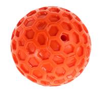 BCOATH Squeaky Dog Ball Soft Chew-resistant Rubber with Honeycomb Design for Small Medium Dogs Interactive Fetch Play Outdoor Puppy Balls Pet Entertainment