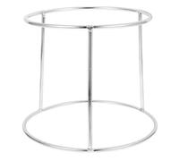 BCOATH Stainless Steel Pizza Holder and Dual-Layer Seafood Tray Rack for Home Kitchen with Simple Structure Design and Stable Bottom