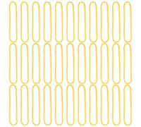 BCOATH Sturdy Rubber Bands Yellow Rubber Rings for Small Items with Large Tensile Proportion and Easy to Use Features for Life and Learning Storage 1 Bag