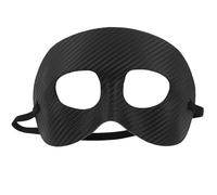 BCOATH Stylish Black Nose Cheek Plastic Face Guard for Men with Breathable Design and Impact Protection, for Basketball and Competition, for Soccer Party Decor and Sports Masks