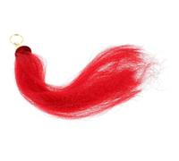 BCOATH Sword Hanging Fiber Replacement for Red Martial Tassel Arts, Easy to Carry Accessory the Equipment and Swords Suitable for DIY Crafts Bag