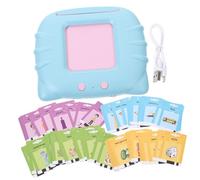 BCOATH Talking Flash Cards for Early Language Learning Educational with Colorful Illustrations Audible Sounds for Vocabulary Building and Letter Recognition Suitable for Autistic