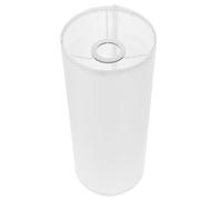 BCOATH Tall Cylinder Drum Fabric Lamp Shade for E27 Socket, Softens Lighting with Iron Frame, Minimalist Style Suitable for Bedroom and Home Decor