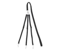 BCOATH Three-headed Traction Rope Nylon Dog Training Leash Heavy Duty Walking Lead for Small and Medium Dogs