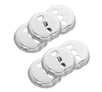 BCOATH Toilet Roll Holder with Stable Base Plate Design 6pcs Stainless Steel Replacement Accessories for Bathroom Fixture Repair, Universal Compatibility for DIY Towel Bar and Bath Towel