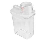 BCOATH Travel Laundry Storage Containers Airtight Detergent Box Measurement Cup for Laundry Bathroom