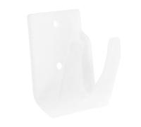 BCOATH Universal Handheld Barcode Scanner Holder Bracket Wall Mount and Desk Support, Compatible Most Scanners, Adjustable White Stand Screws and Double-Sided Tape for Office and Retail