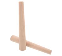 BCOATH Vegetable Fermentation Tamper 12-inch Wood Pestle 2pcs for Mason Jars and Pickled Vegetables, Suitable for Fermenting and Easy to Clean