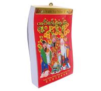 BCOATH Vietnamese Lunar Calendar Year Horse Traditional Tear Off Daily Planner with Lunar and Solar Details Vietnamese Heritage Wall Hanging for Home Office Decoration