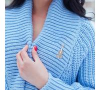 BCOATH Vintage Alloy Violin Brooch Pin with Crystal Rhinestones Elegant Musical Instrument Lapel Badge for Men and Women Stylish Accessory for Dress Suit Coat Backpack Shirt Silver Tone