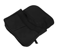 BCOATH Walker Bag Wheelchair Side Pannier Black 600d Polyester Large Capacity Water-Resistant Storage Tote with Zipper Closure Universal Strap Mount for Stroller or Wheelchair