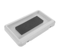 BCOATH Waterproof Phone Case Phone Holder Ps Pet Wall Mount Touch Screen Landscape or Portrait Viewing Bathroom Bath White