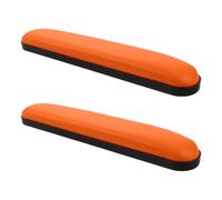 BCOATH Wheelchair Armrest Pads Replacement Pu Sponge and Abs Material with Ergonomic Design 2pcs Fits Most Chair Armrest Parts, for Elderly Users in Healthcare Facilities and Homes
