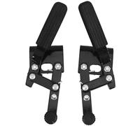 BCOATH Wheelchair Brake Hardware Pair with Screw Fixing, Manual Wheel Locks Replacement Parts, Anti-Slip Parking Brake Accessory for Mobility Scooter and Wheelchair Safety