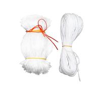 BCOATH White Nylon Pet Safety Net for Banister and Stairs Uv-resistant Protective Mesh Guard for Cats Dogs Kittens and Boy Girl Windproof Balcony and Corridor Security Barrier