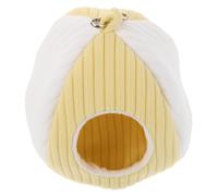 BCOATH Winter Warm Cotton Bird Nest Hammock for Small Birds Soft Hanging Parrot Bed with Cushion Comfortable Breeding Shelter for Budgies Finches Cockatiels Easy to Clean Sleeping Hut