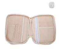 BCOATH Women’s Bible Cover Bag with Handle, Quilted Fabric Scripture Book Carrier for Church, Prayer Meetings, and Travel, Lightweight Zippered Bible Storage Pouch