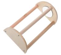 BCOATH Wooden Chicken Perch Stand for Chicks with Smooth Surface and Comfortable Resting Place, Roosting Bar for Coop and Brooder
