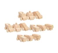 BCOATH Wooden Craft Car Toys 12pcs Set Diy Car Graffiti Enhance Boys and Girls' Creativity Critical Thinking