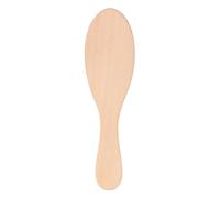 BCOATH Wooden Cushion Hair Brush with Natural Rubber Pad for Scalp Massage, Wide Teeth Design for Gentle Detangling and Comfortable Shampooing, for Daily Hair Care and Relaxation