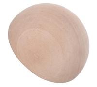 BCOATH Wooden Pottery Mold Tools Compatible with Clays with Smooth Refined Surface 4 Inch Half Round Ceramic Mold Made of Chinese Cherry for Clay Bowls and Plates for Classroom