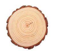 BCOATH Wooden Stepping Stones for Outdoor Garden Walkway Rustic Wood Log Slices with Textured Surface for Stable Traction Weather-resistant Patio Pathway and Crafting